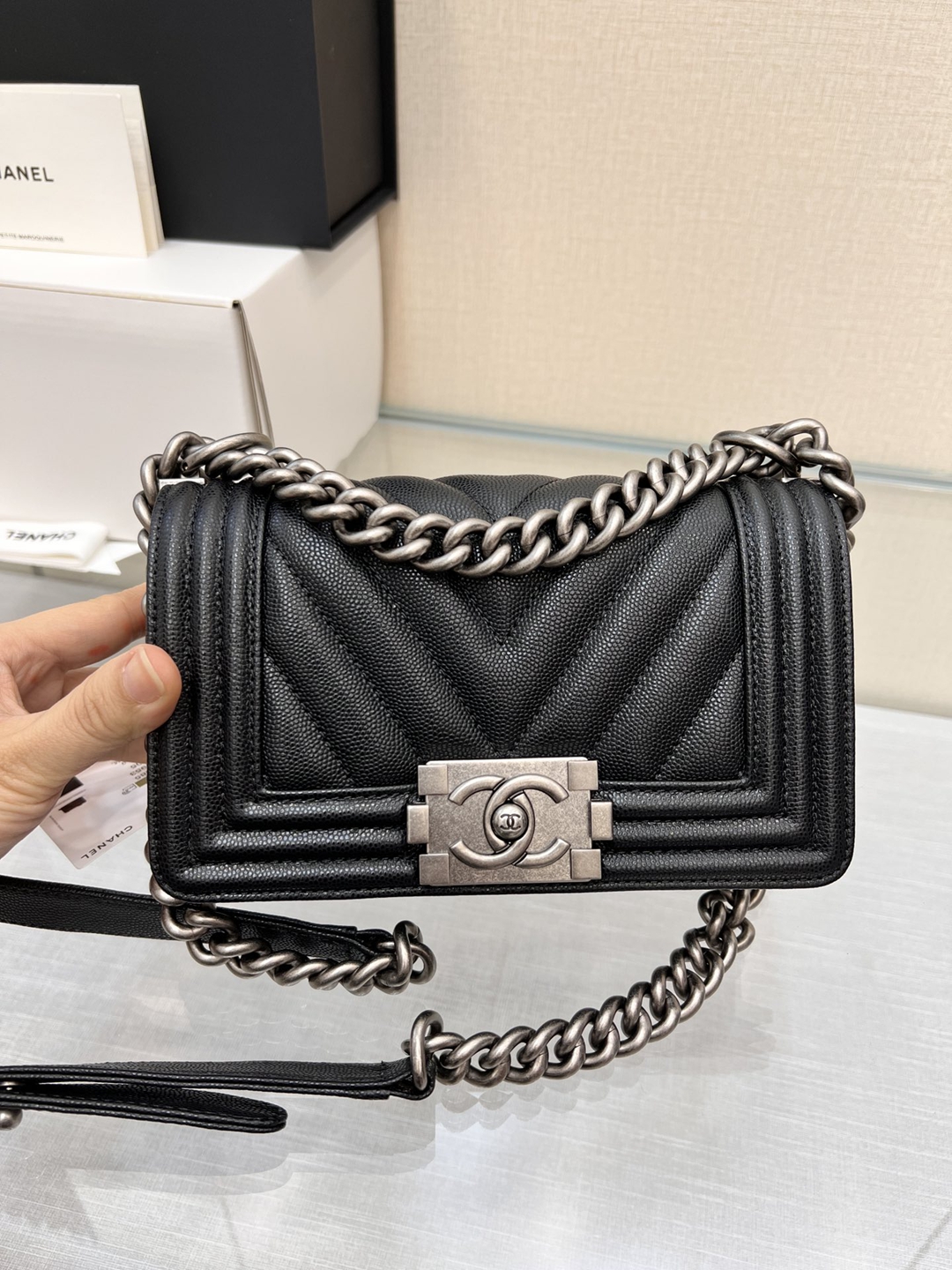𝐋𝐞𝐛𝐨𝐲系列香奈兒頂級高仿復刻單肩包 斜挎包 新品 可批發零售