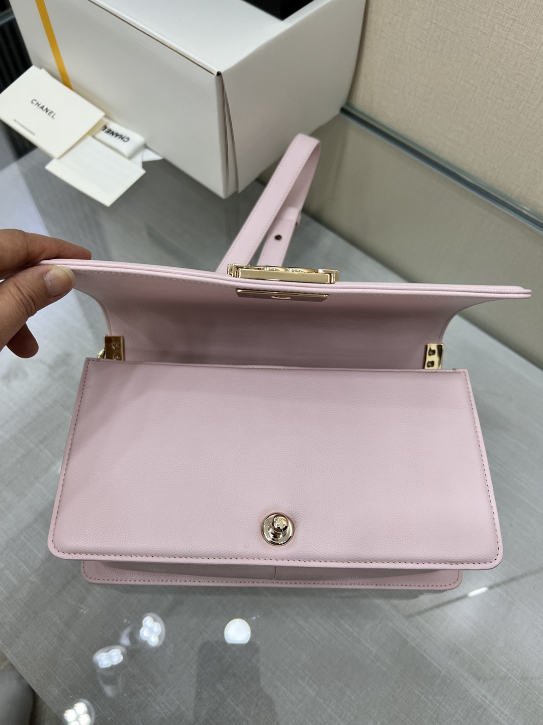 20*25CM𝐋𝐞𝐛𝐨𝐲系列香奈兒Chanel 高仿包包 單肩包 批發零售