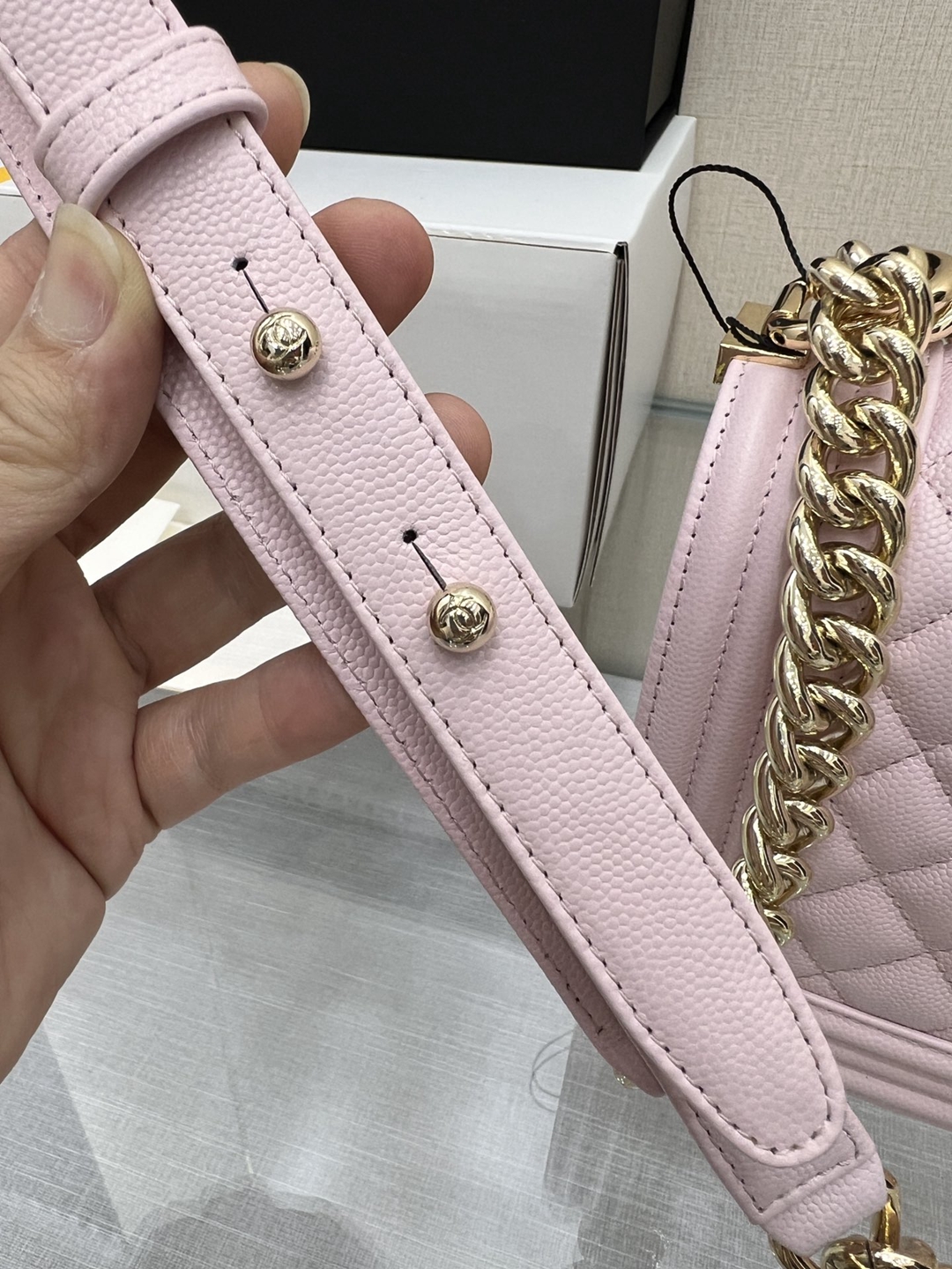 20*25CM𝐋𝐞𝐛𝐨𝐲系列香奈兒Chanel 高仿包包 單肩包 批發零售