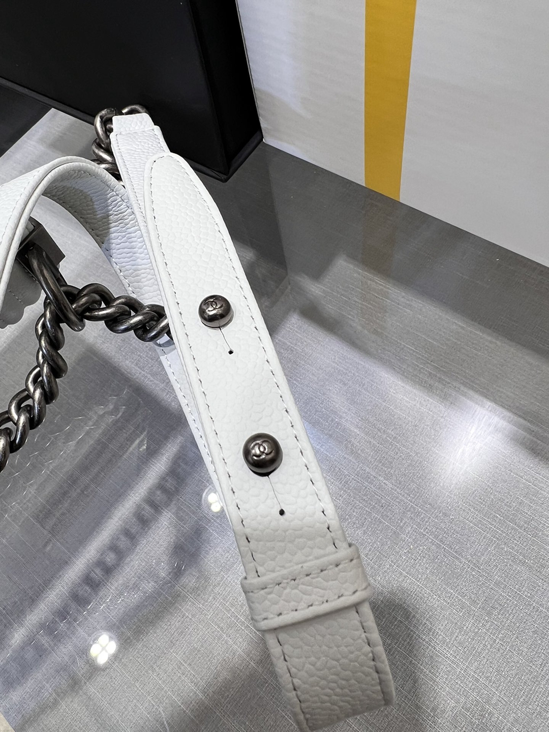 𝐋𝐞𝐛𝐨𝐲系列 頂級高仿 香奈兒Chanel 羊皮材質單肩包 斜挎包