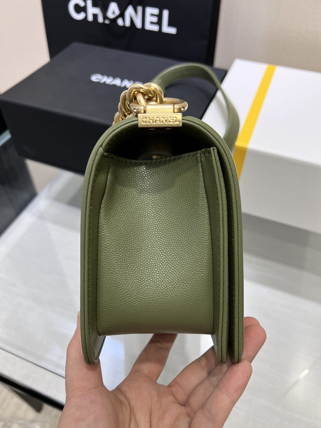 𝐋𝐞𝐛𝐨𝐲帶芯片Chanel香奈兒 羊皮包包 高仿精品包包 斜挎包