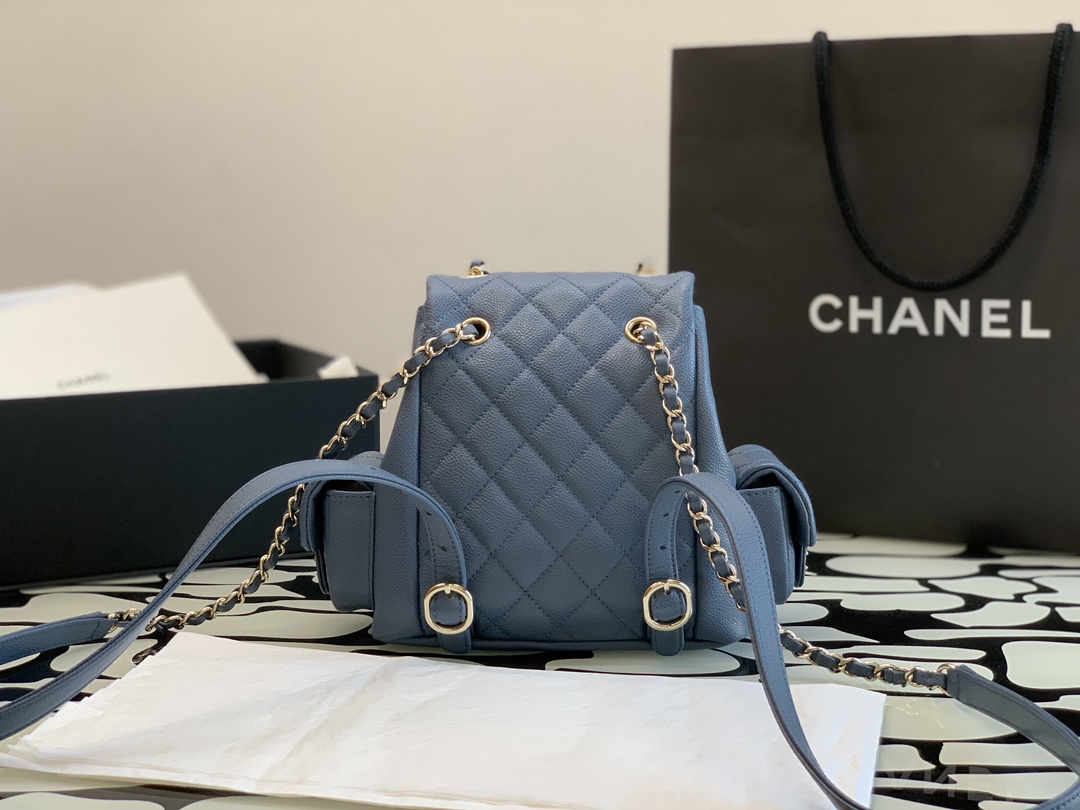 頂級高仿 香奈兒Chanel小書包 雙肩包 羊皮 新品 可批發零售