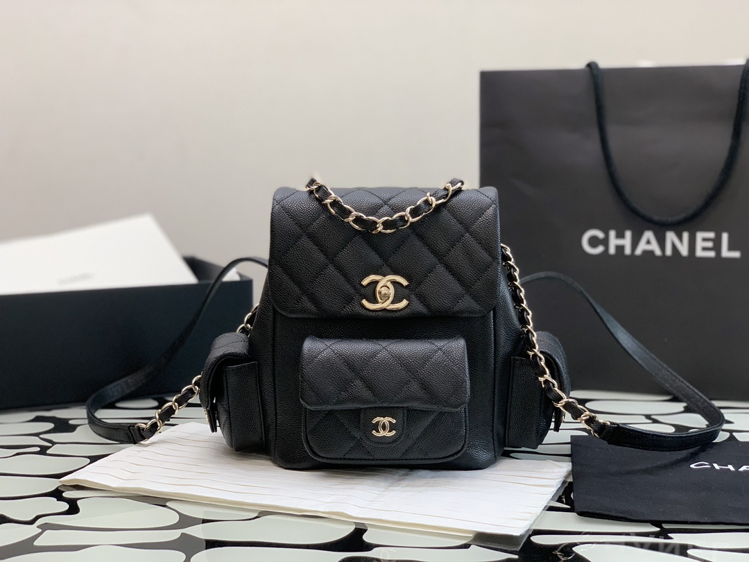 頂級高仿包包 香奈兒Chanel mini雙肩包 書包 新品