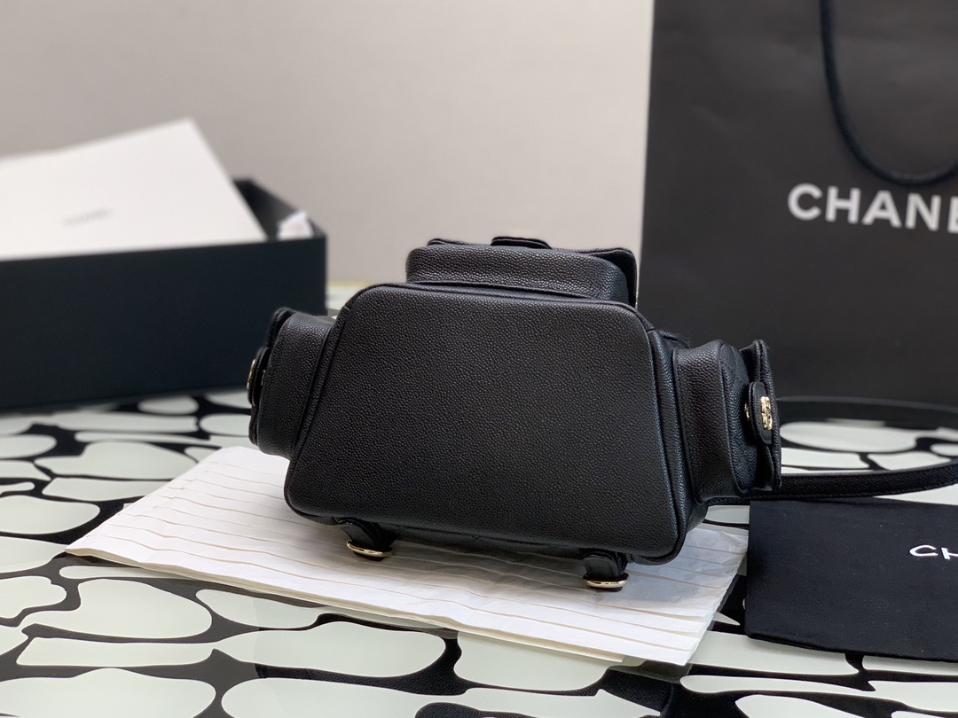 頂級高仿包包 香奈兒Chanel mini雙肩包 書包 新品