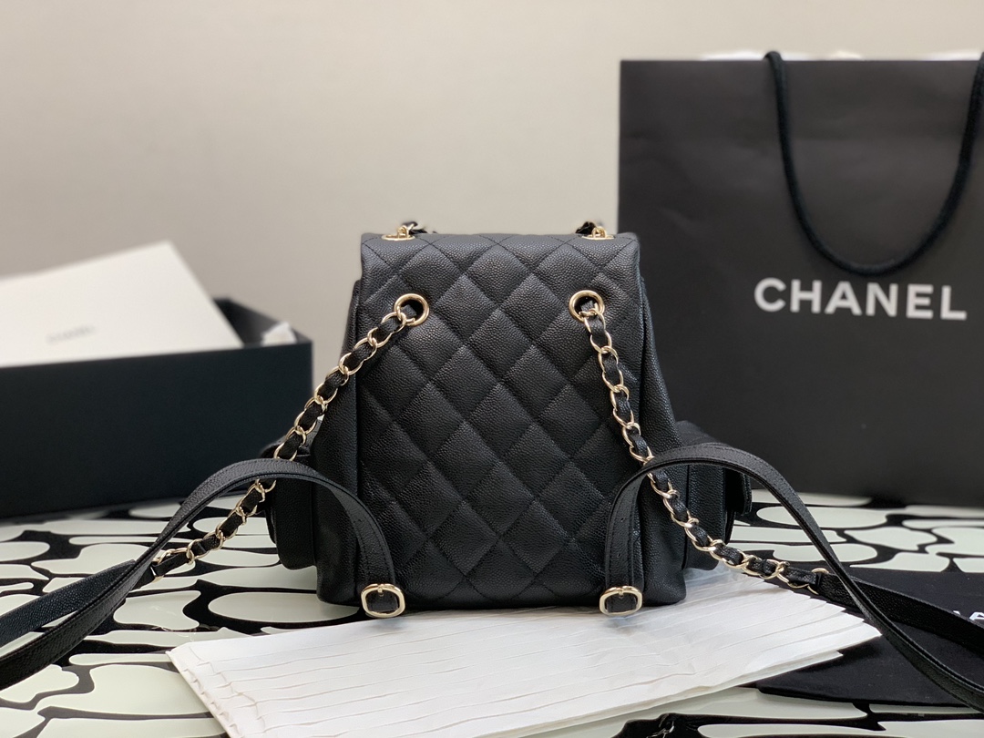 頂級高仿包包 香奈兒Chanel mini雙肩包 書包 新品