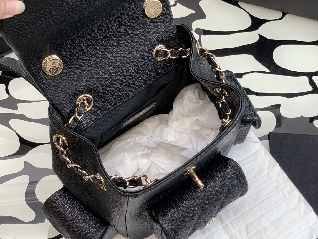 頂級高仿包包 香奈兒Chanel mini雙肩包 書包 新品