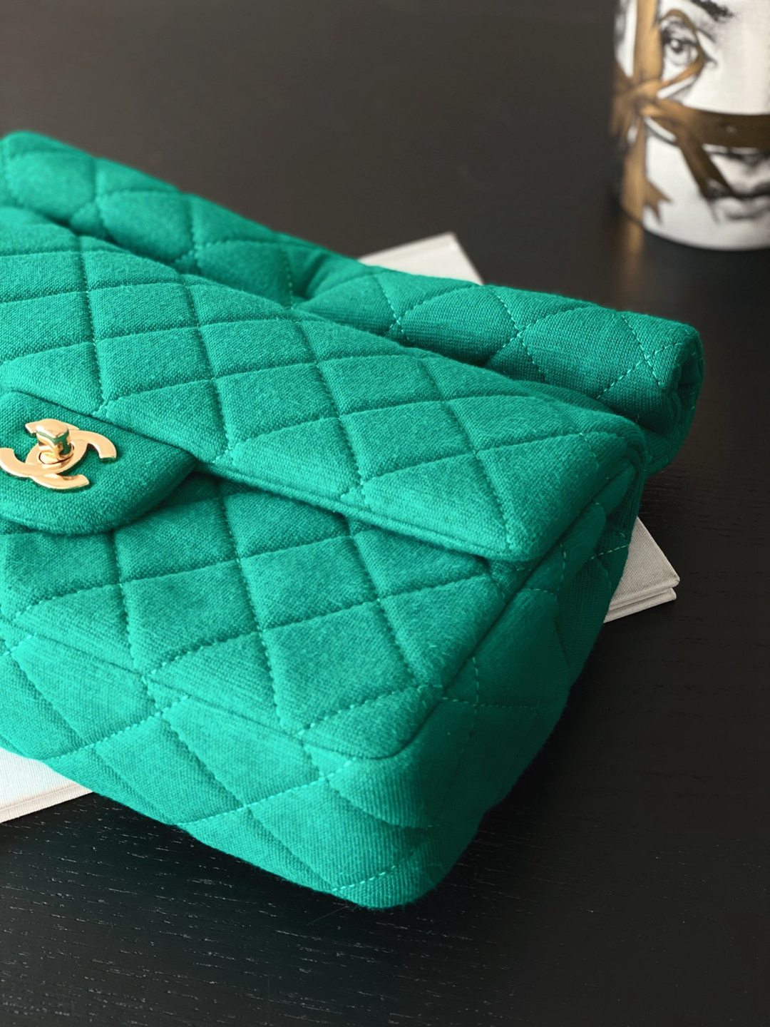 CHANEL香奈兒高仿精品網站 手拿包 手提包 女 綠色