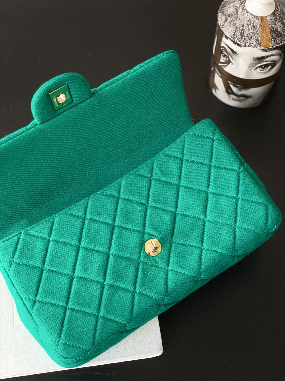 CHANEL香奈兒高仿精品網站 手拿包 手提包 女 綠色