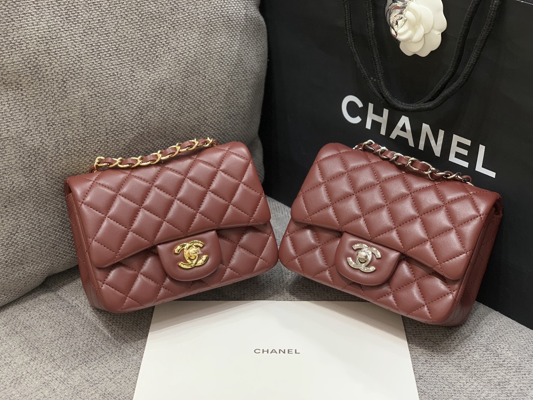 香奈兒方胖子包包一比一復刻包包腋下包斜挎包