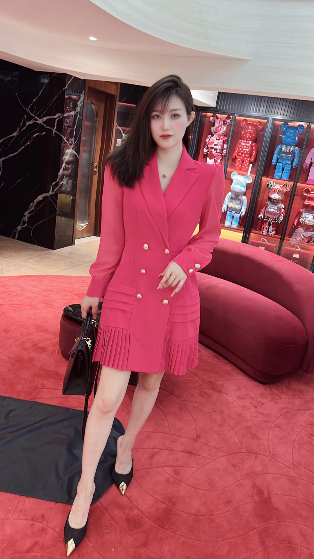 Chanel香奈兒高仿衣服時尚減齡2024新品女款連衣裙