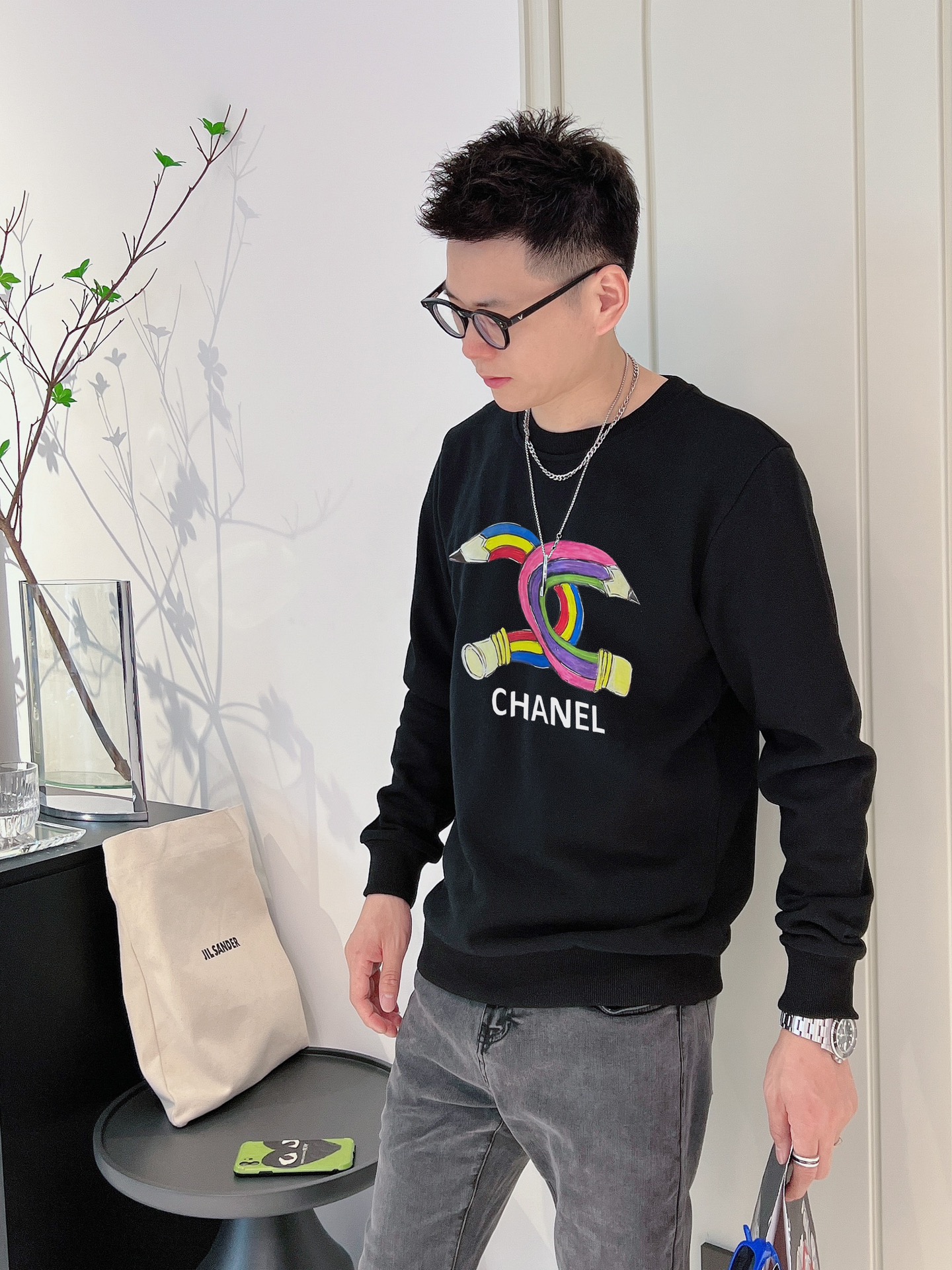 Chanel香奈兒男裝高仿官網同步衛衣