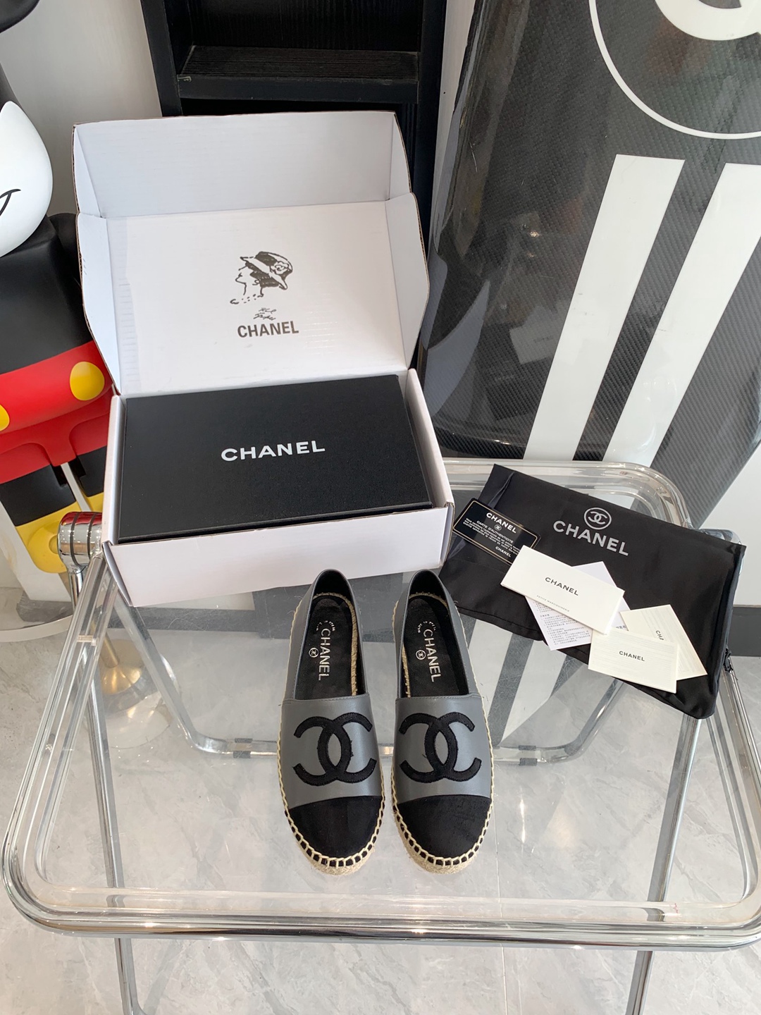CHANEL香奈兒漁夫鞋頂級原單材質一比一復刻