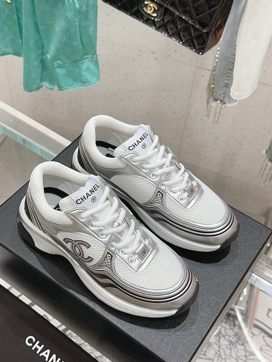 一比一復刻香奈兒鞋子運動休閒鞋 頂級品質 專櫃同步