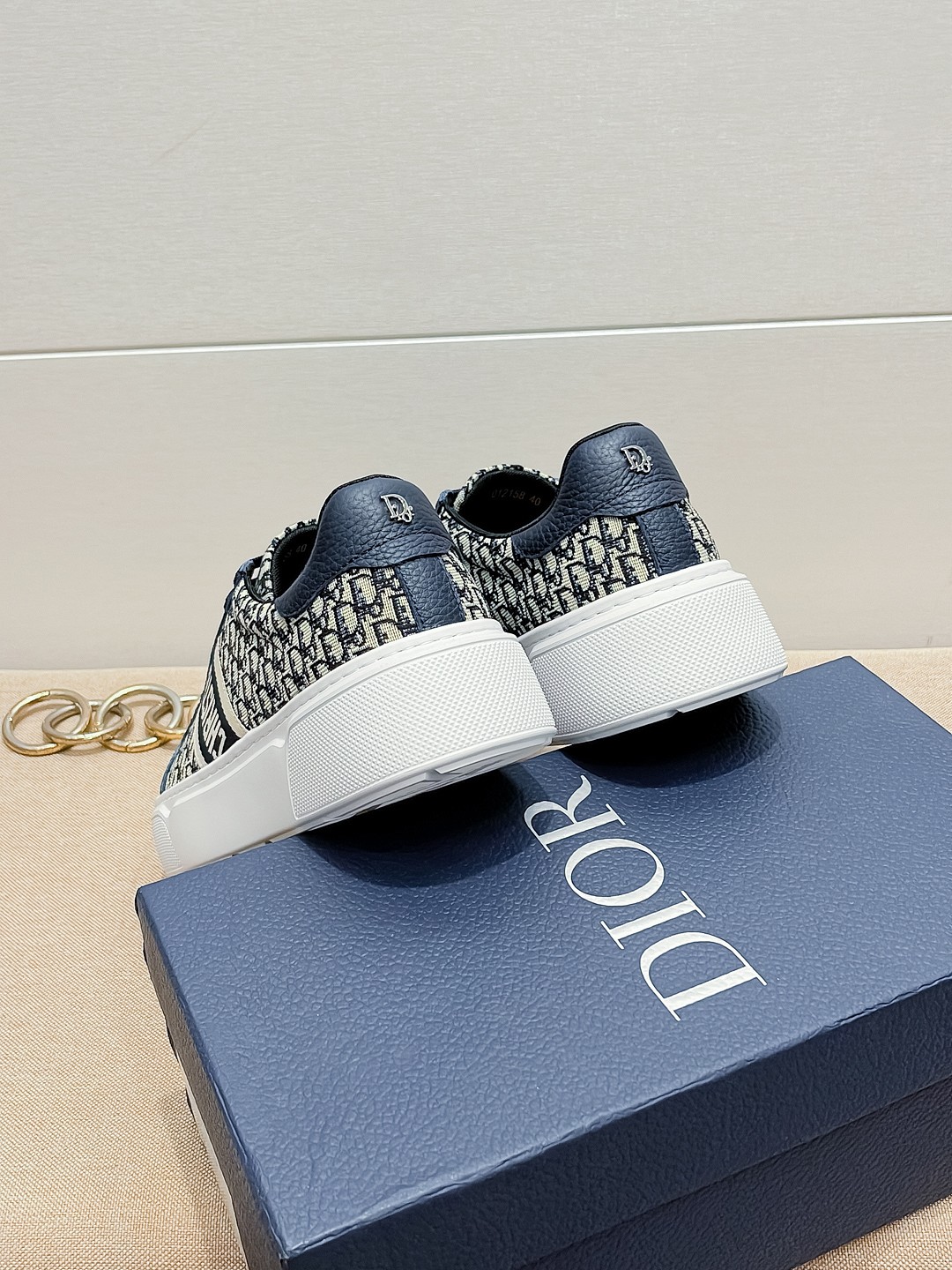 Dior迪奧香港專櫃出品原單真皮休閒鞋