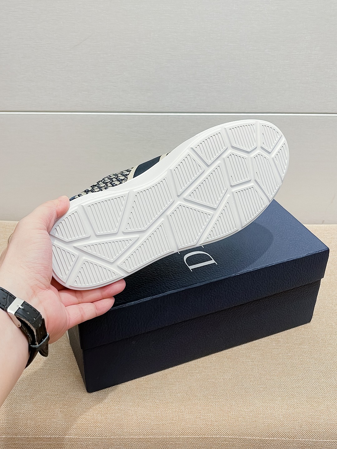 Dior迪奧香港專櫃出品原單真皮休閒鞋