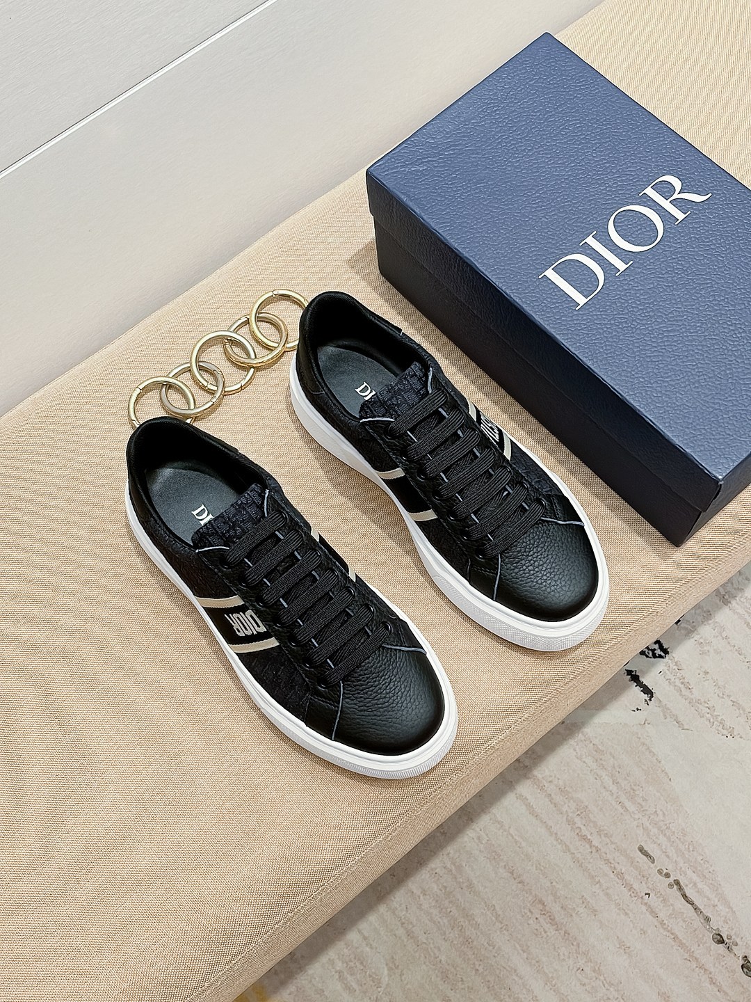 DIOR頂級一比一休閒皮鞋意大利牛皮香港專櫃出品
