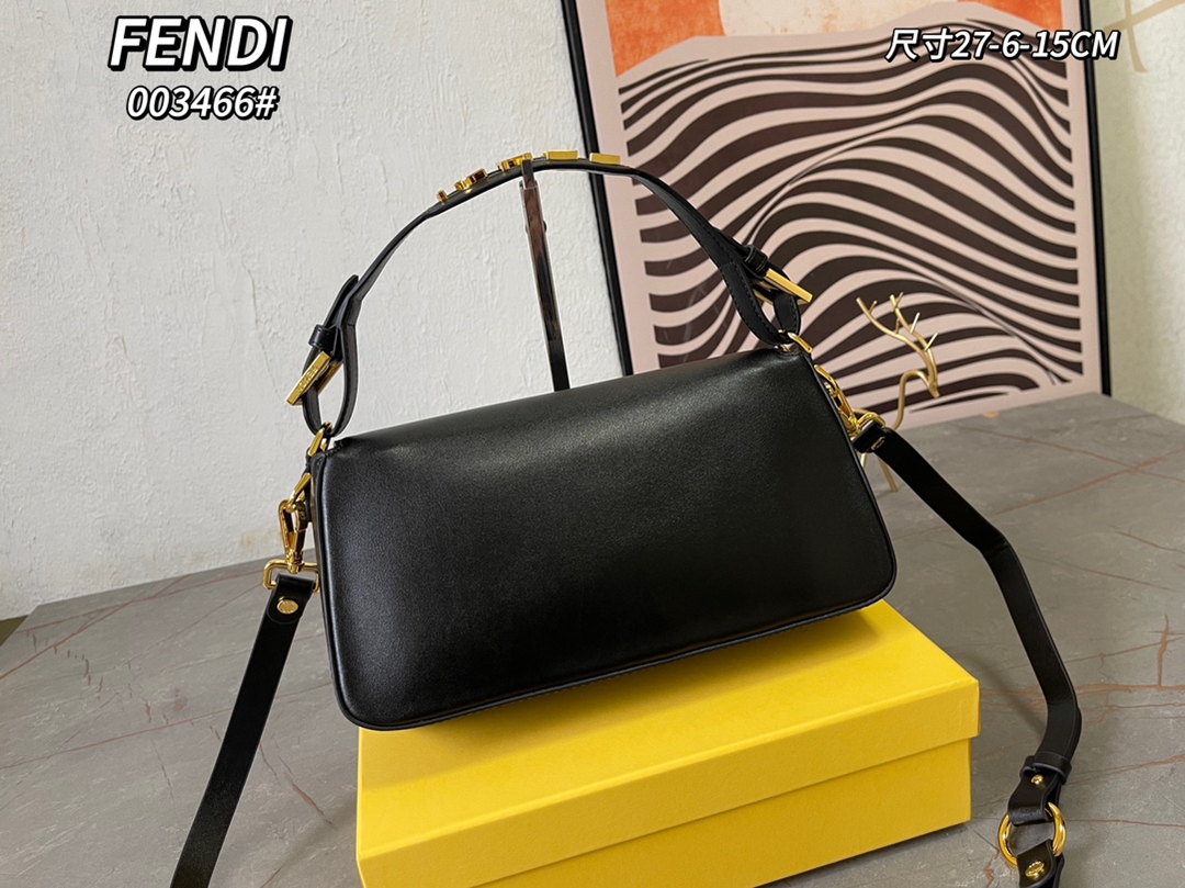 經典A貨Fendi法棍包包真皮復刻