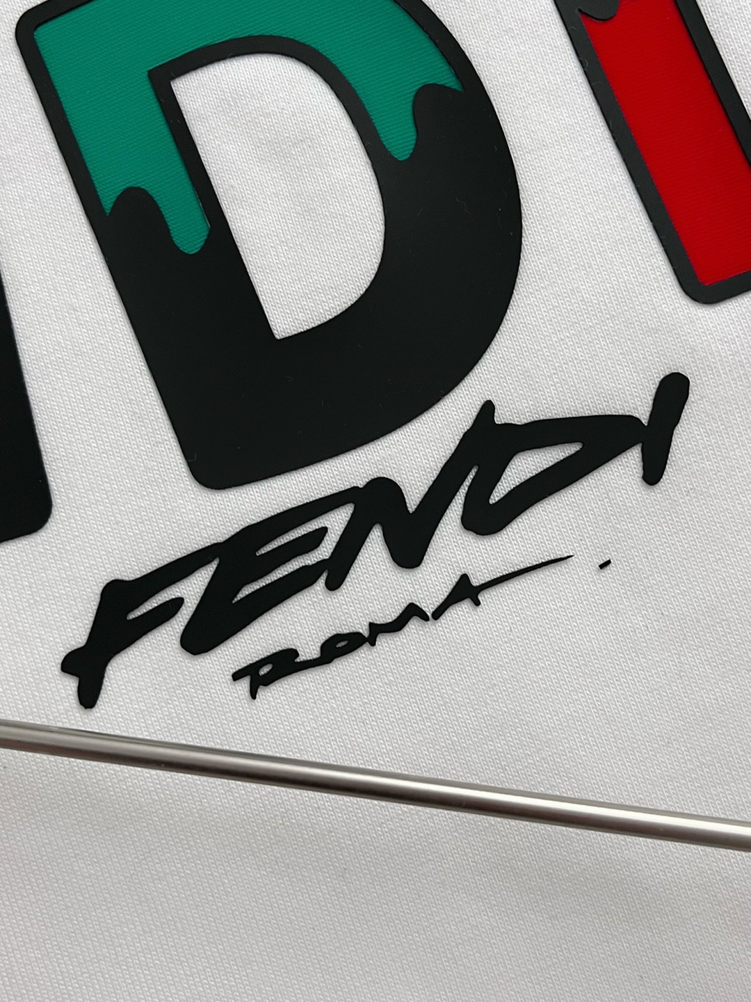 260克重磅FENDI圓領短袖T恤頂級原單衣服