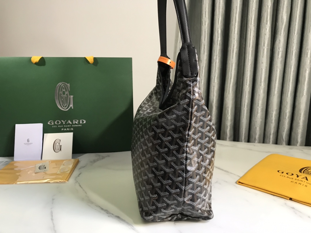 高仿奢侈包GOYARD高雅德 Bohème Hobo包袋 流浪包腋下包 黑色