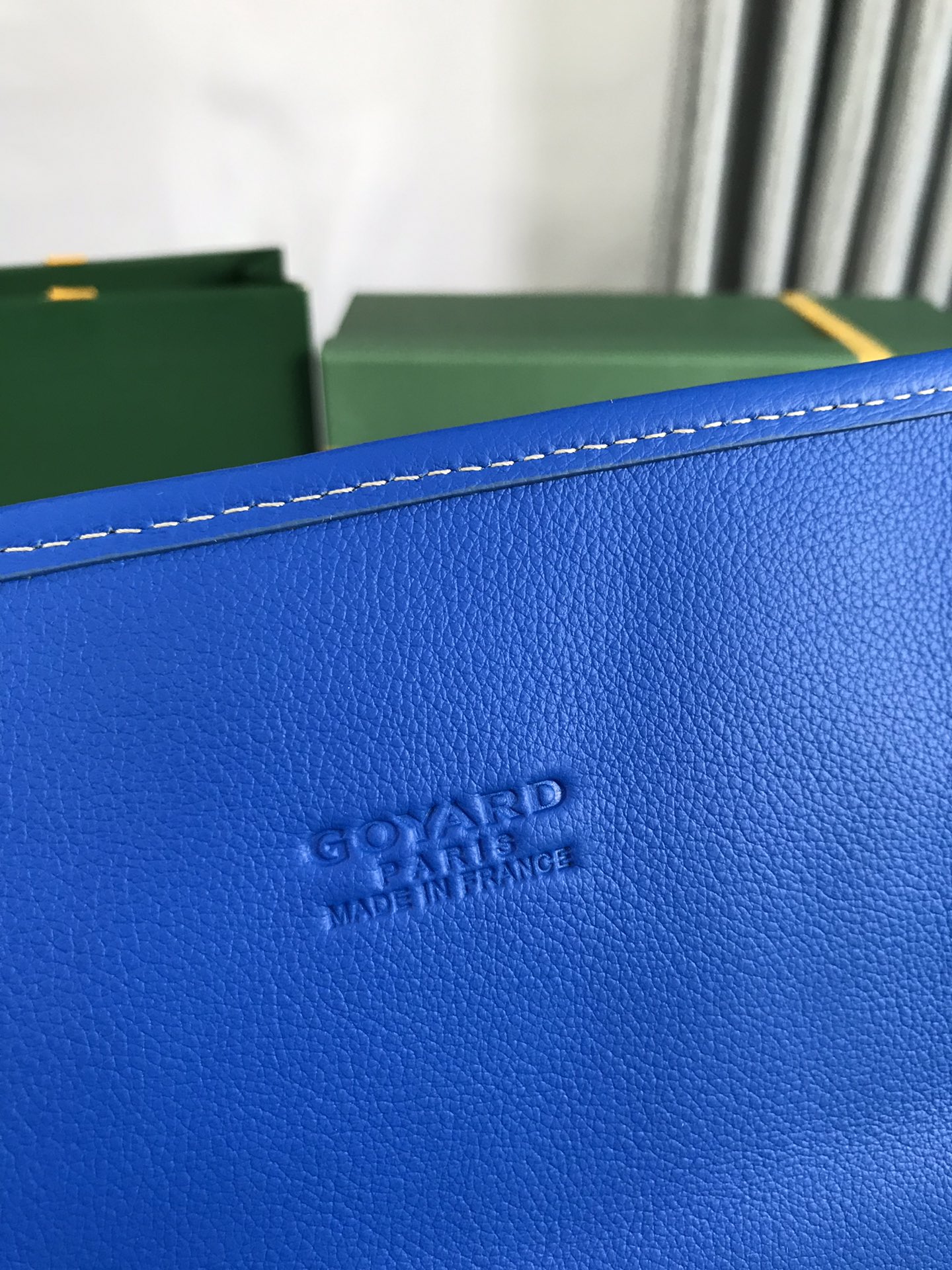 複刻奢侈品包GOYARD高雅德 Goyardine帆布 SAINT LEGER 揹包雙肩包 藍色