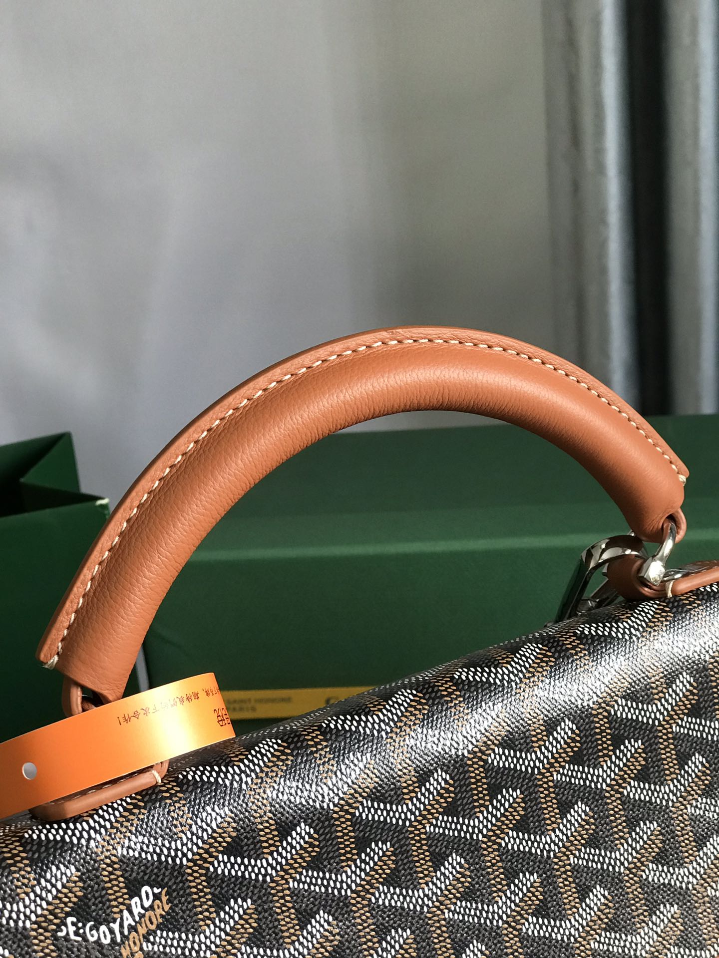 複刻奢侈品包GOYARD高雅德 Goyardine帆布 SAINT LEGER 揹包雙肩包 黑棕