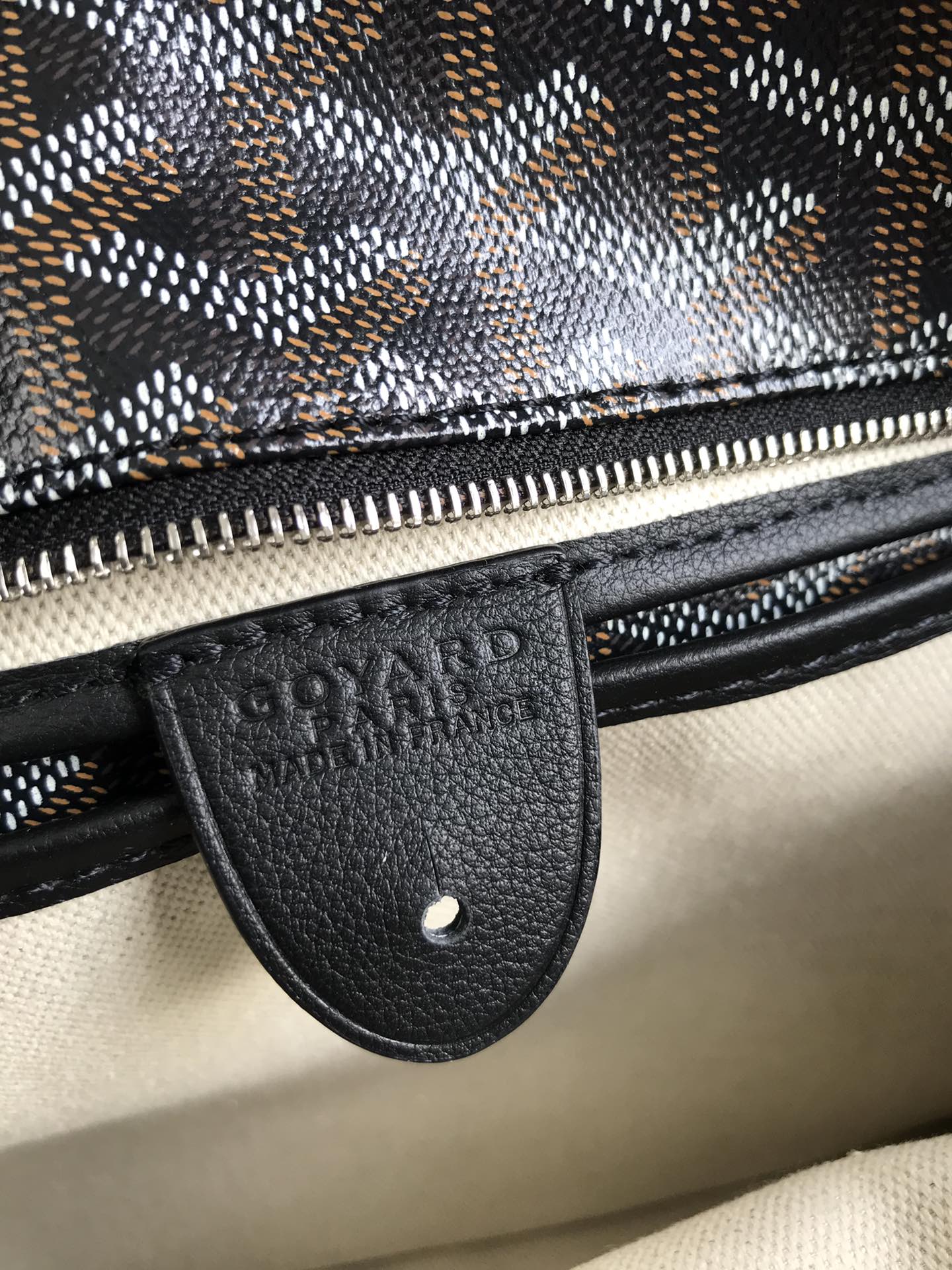超A貨GOYARD高雅德包 ARTOIS小號包 小號拉鍊購物袋 黑色
