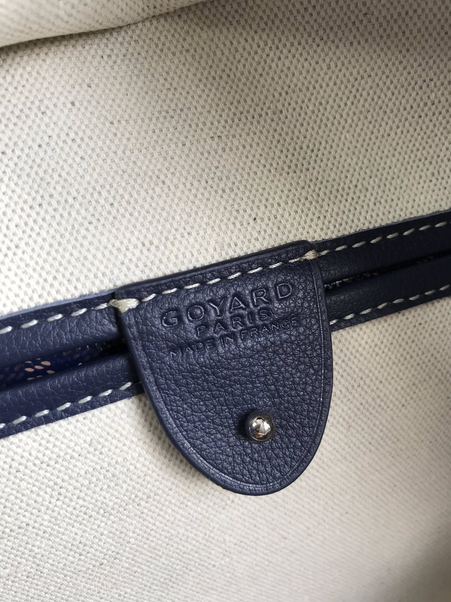 超A貨GOYARD高雅德包 ARTOIS小號包 大號拉鍊購物袋 深藍