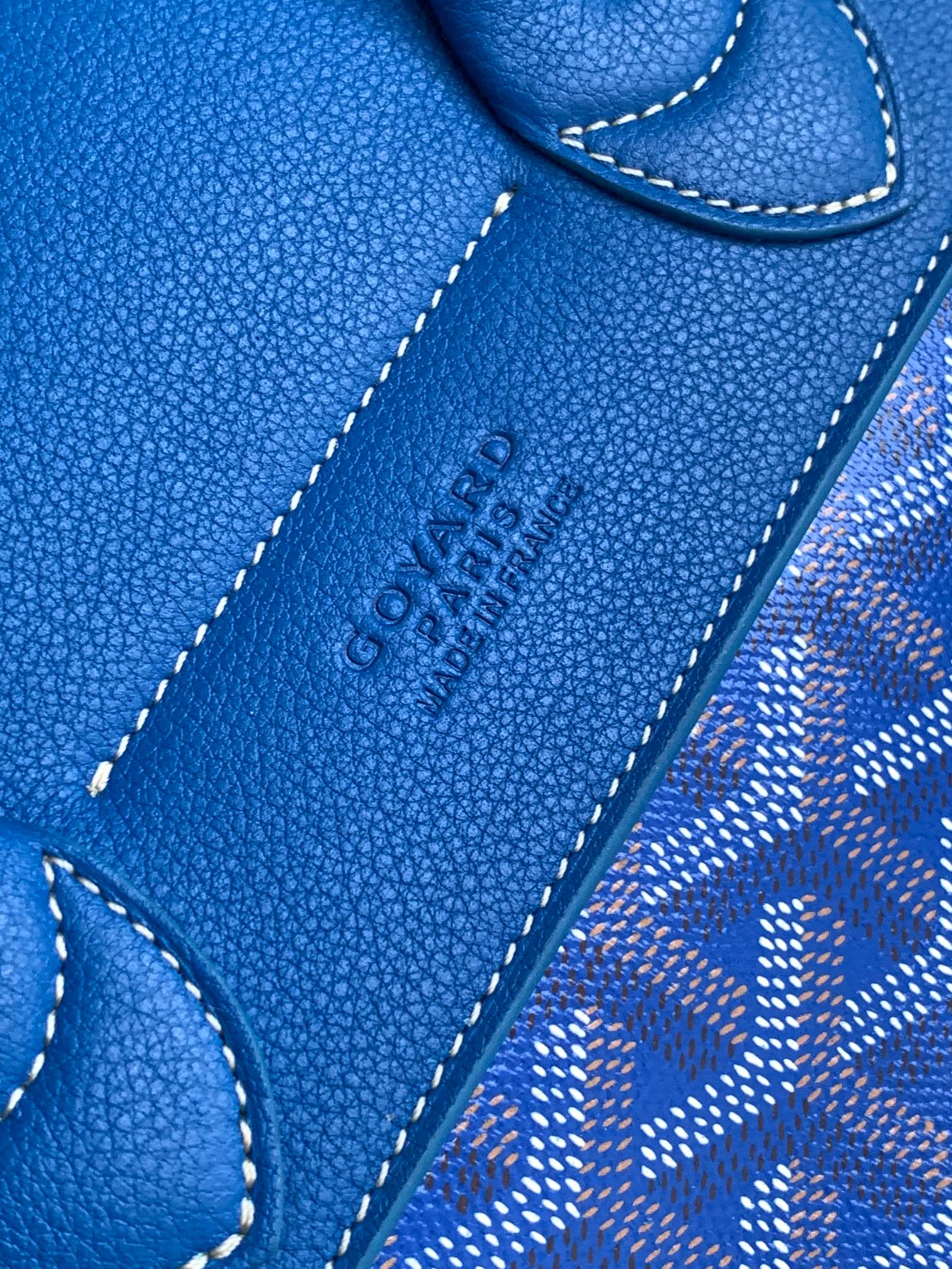 一比一複刻包GOYARD高雅德 ALPIN 迷你揹包 藍色