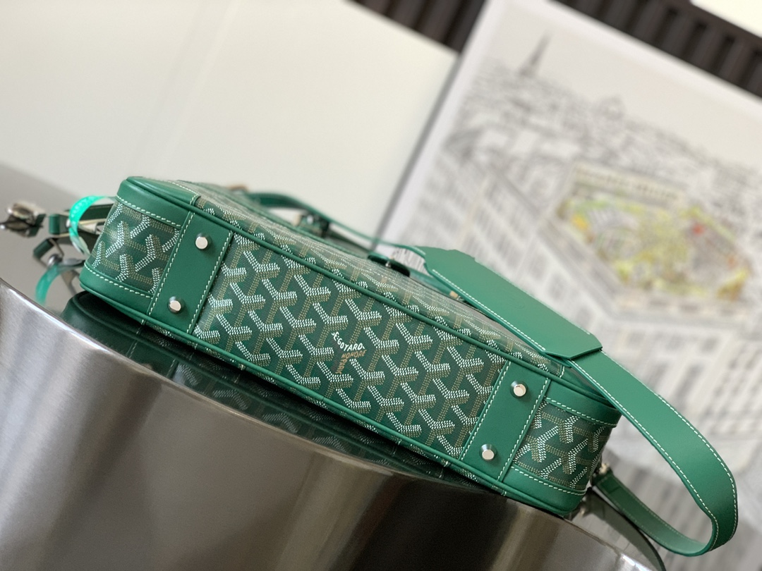原單高仿包GOYARD高雅德 Ambassade中號公文包 緑色