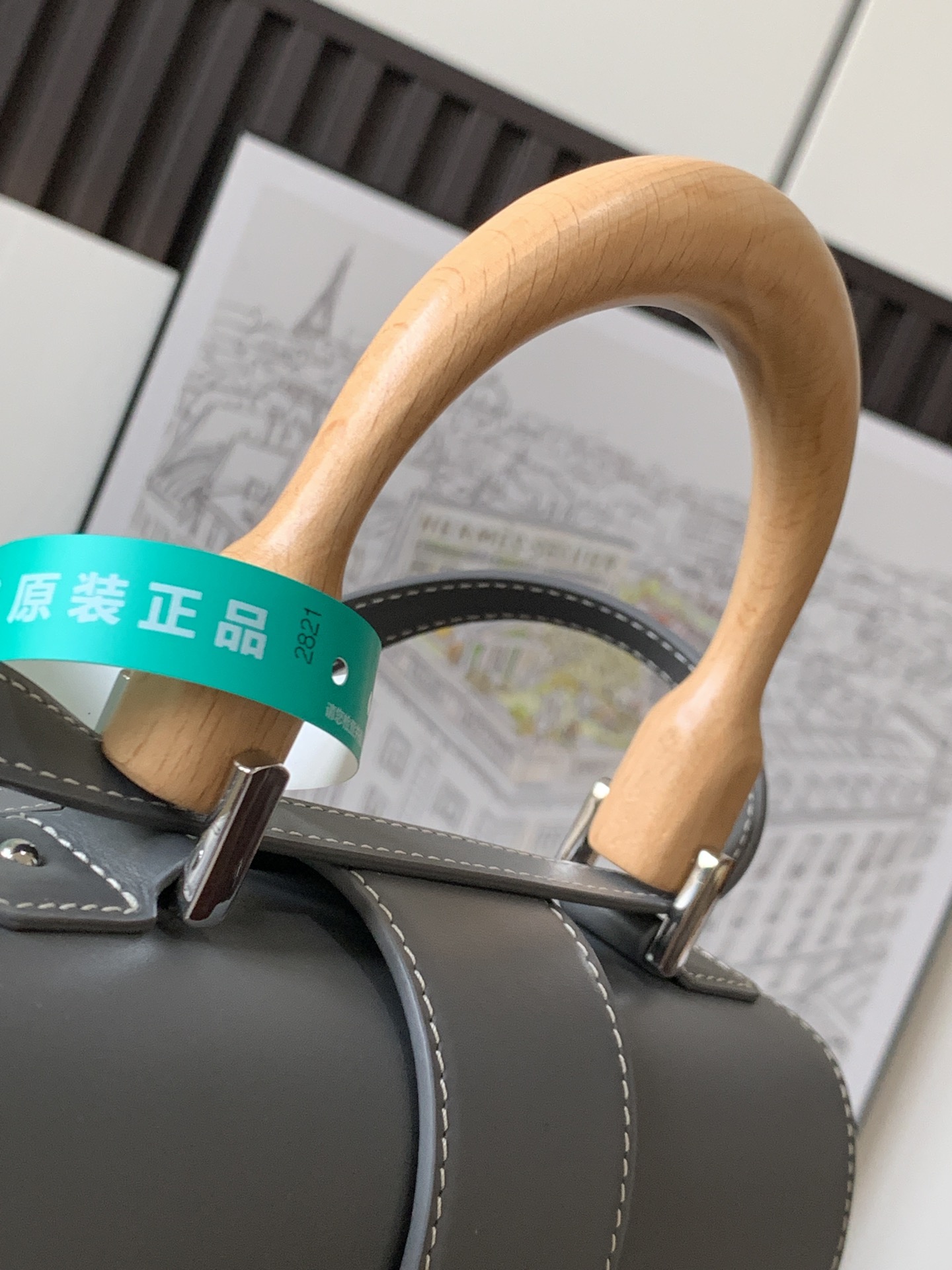 複刻奢侈品包GOYARD高雅德 Saïgon小號包西貢包 灰色