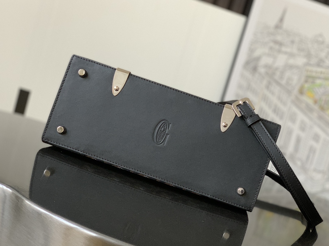 複刻奢侈品包GOYARD高雅德 Saïgon小號包西貢包 黑色
