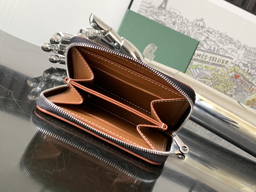原單複刻GOYARD高雅德錢包 MATIGNON MINI 零錢包 黑棕
