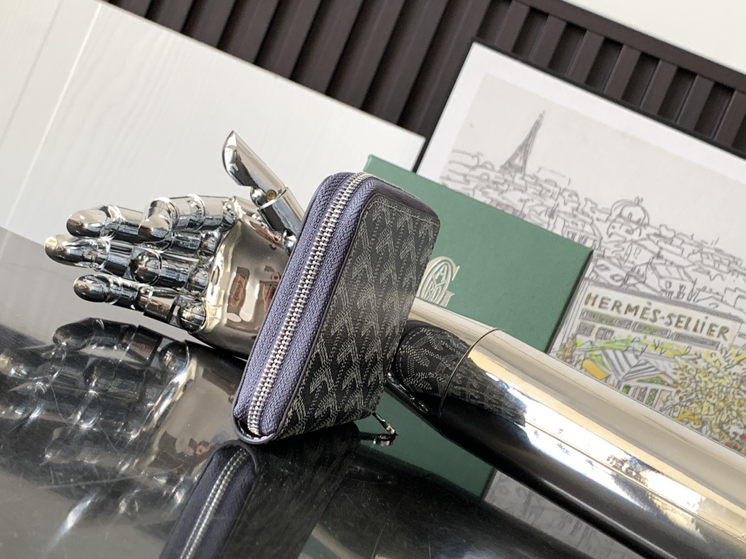 原單複刻GOYARD高雅德錢包 MATIGNON MINI 零錢包 灰色
