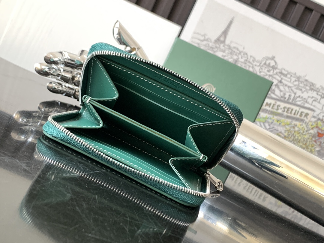 原單複刻GOYARD高雅德錢包 MATIGNON MINI 零錢包 緑色
