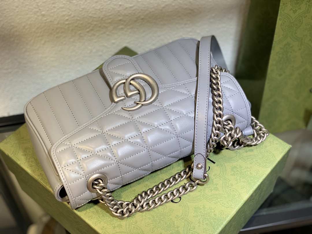 443497Gucci一比一復刻精美紫色斜挎包肩背包 批發零售店