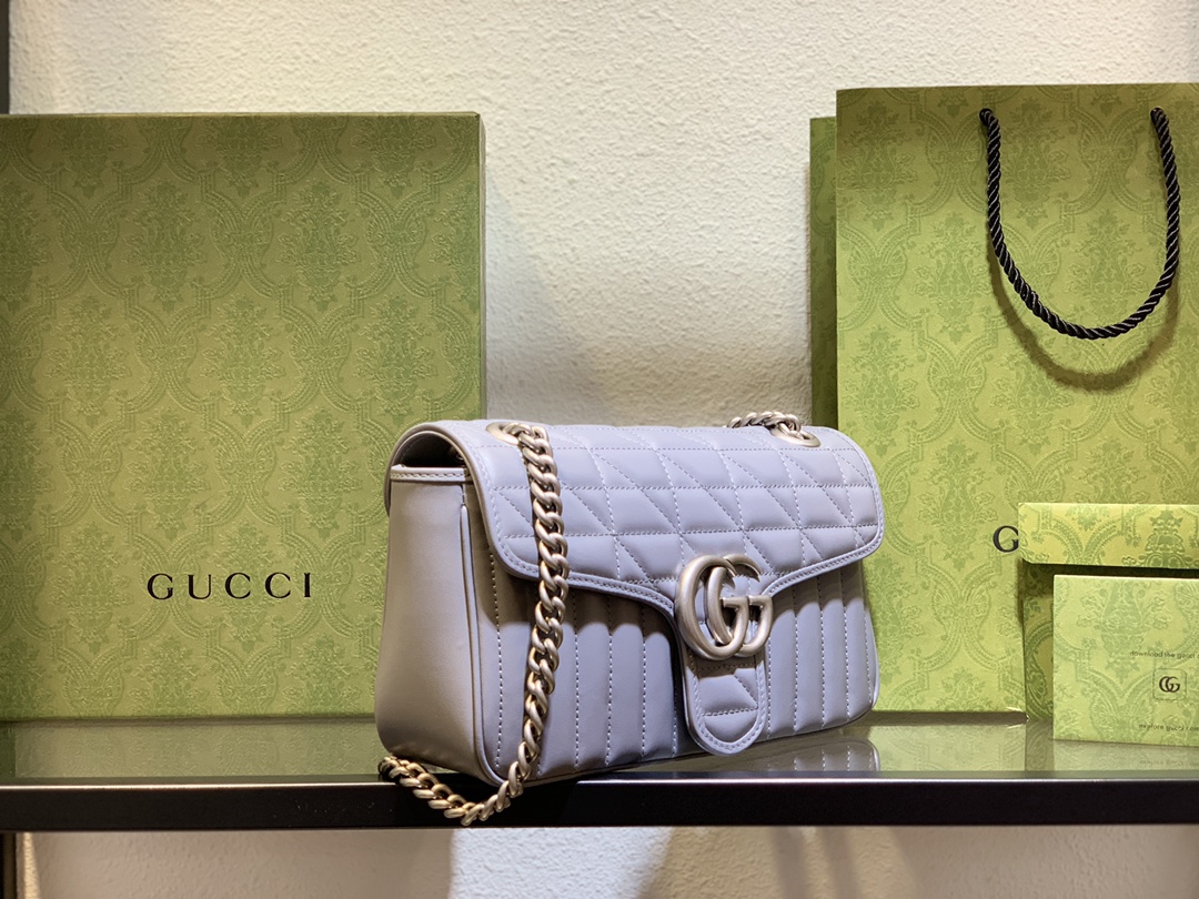 443497Gucci一比一復刻精美紫色斜挎包肩背包 批發零售店