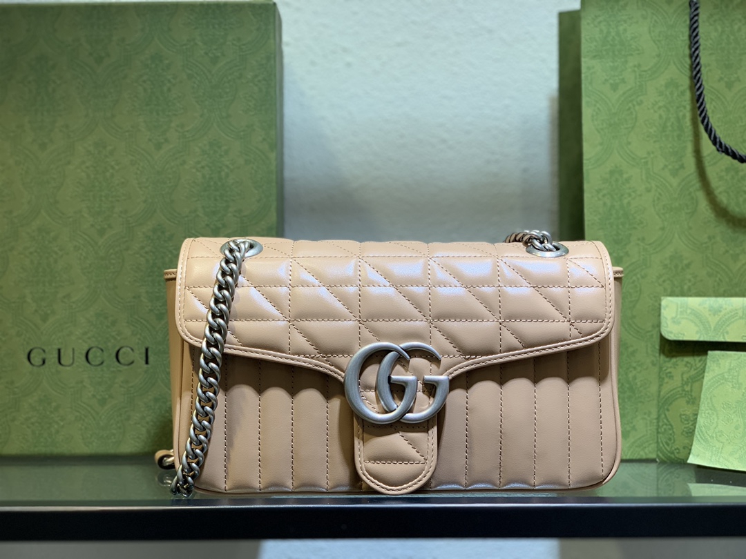 霸氣棕色443497 Gucci高仿精品包包 斜挎包