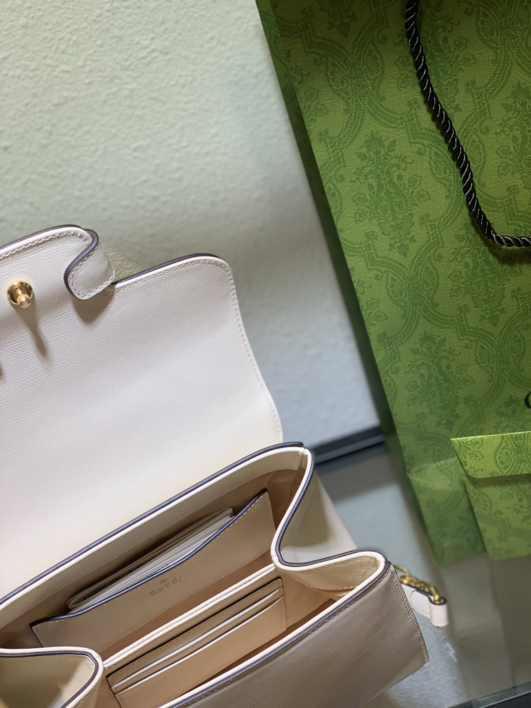 mini系列Gucci高仿包包手提包 白色 2024新品 批發零售店