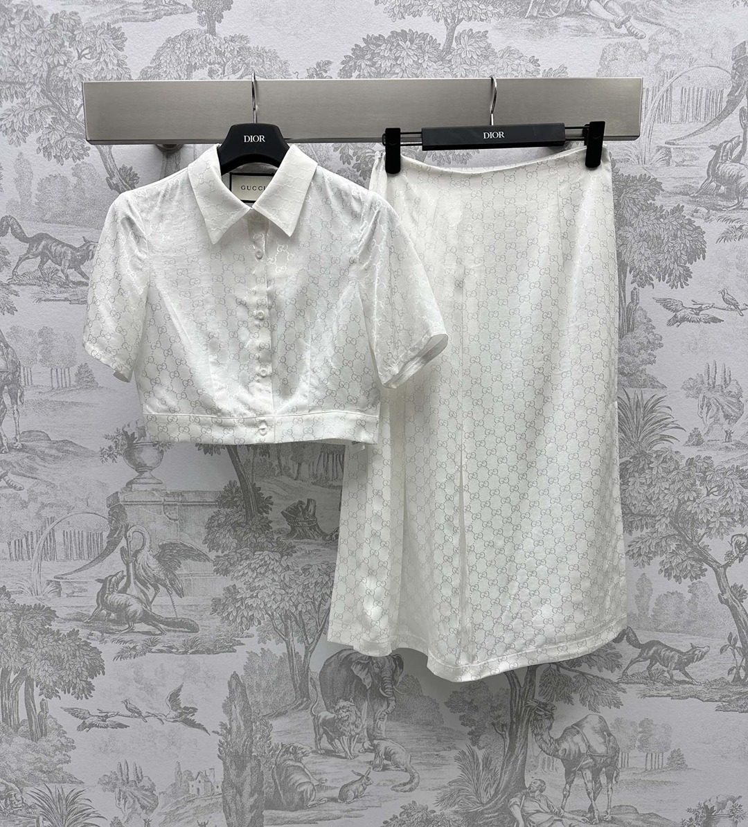 Gucci原單精品衣服女士裙子套裝