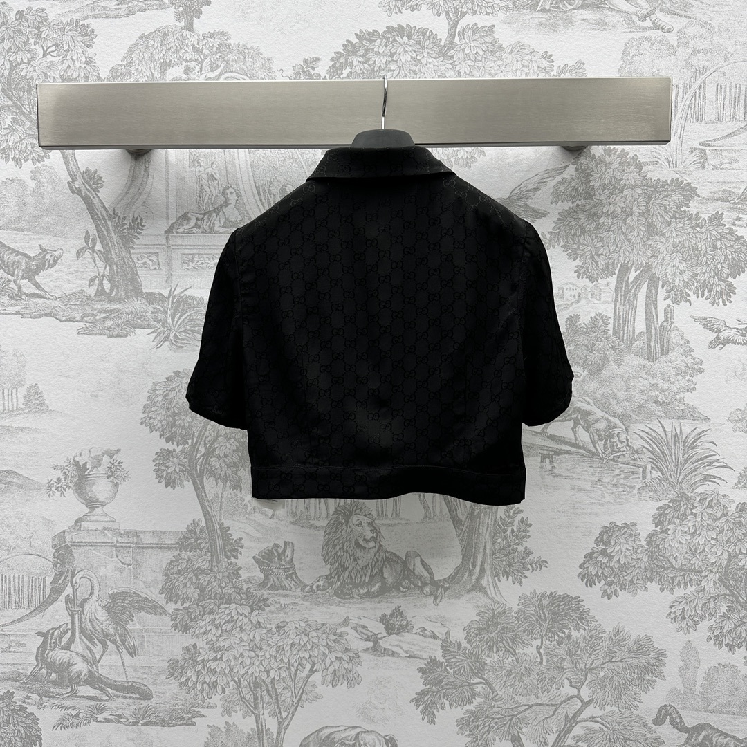 精品A貨衣服Gucci黑色裙子套裝上衣女