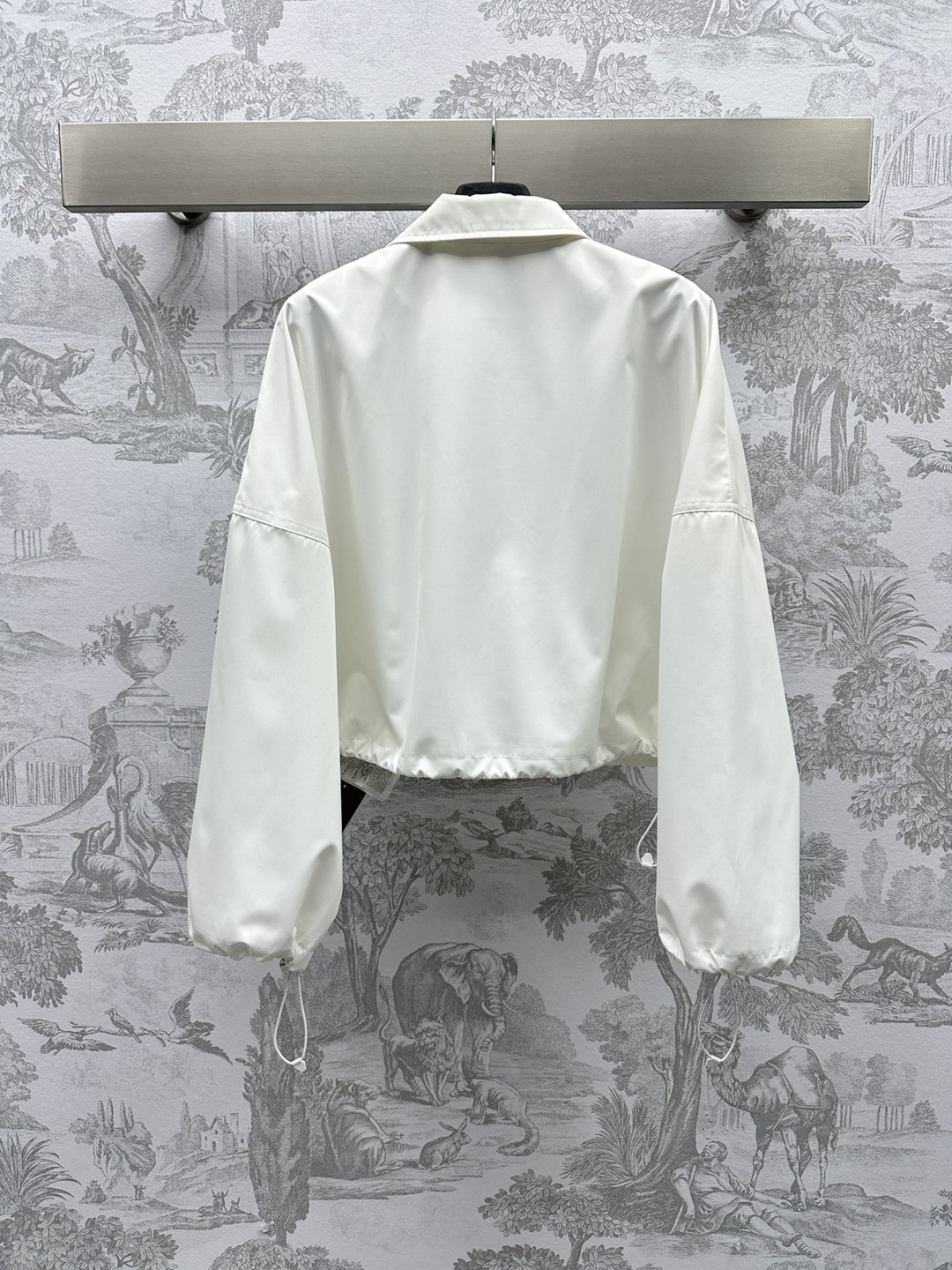 Gucci頂級一比一衣服刺繡外套白色