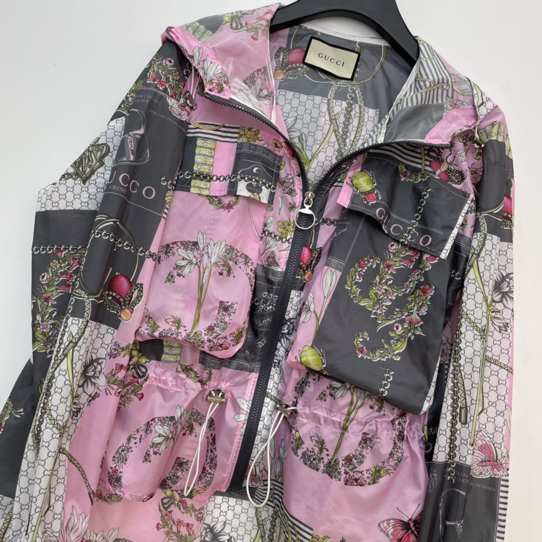 GucciA貨專櫃同步女款防曬衣 防曬服