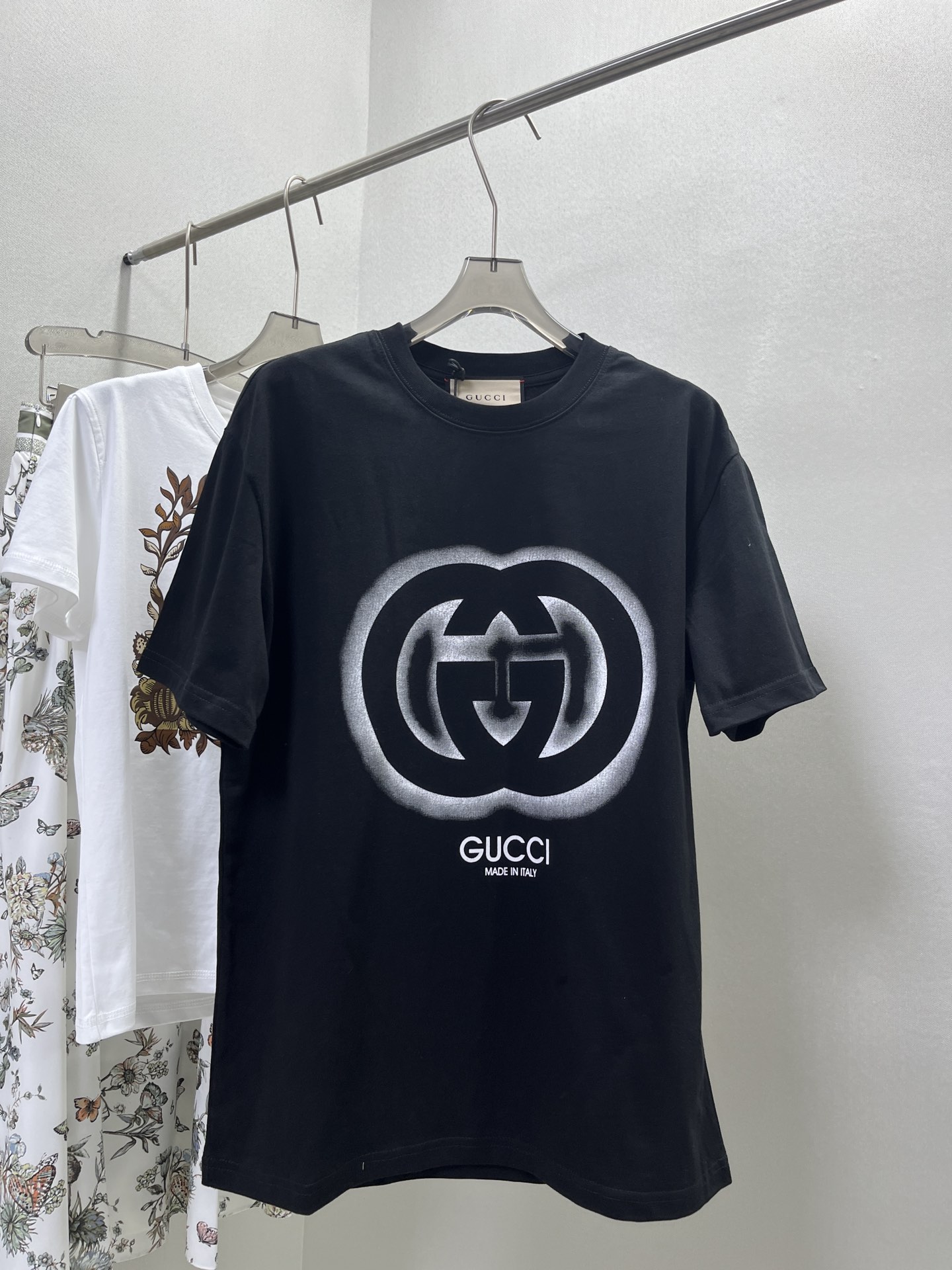 2024春夏新品情侶款短袖T恤Gucci一比一衣服