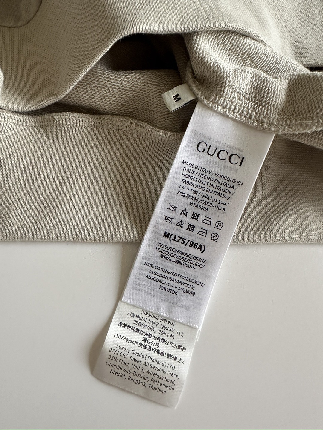 Gucci2024高仿服裝美式街頭衛衣