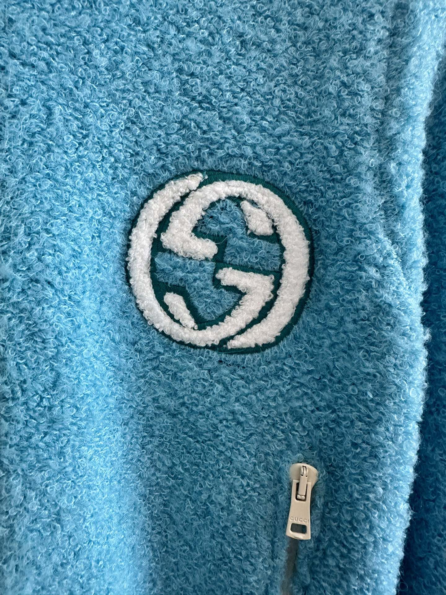 Gucci頂級原單羊毛混紡立領開衫毛衣 外套