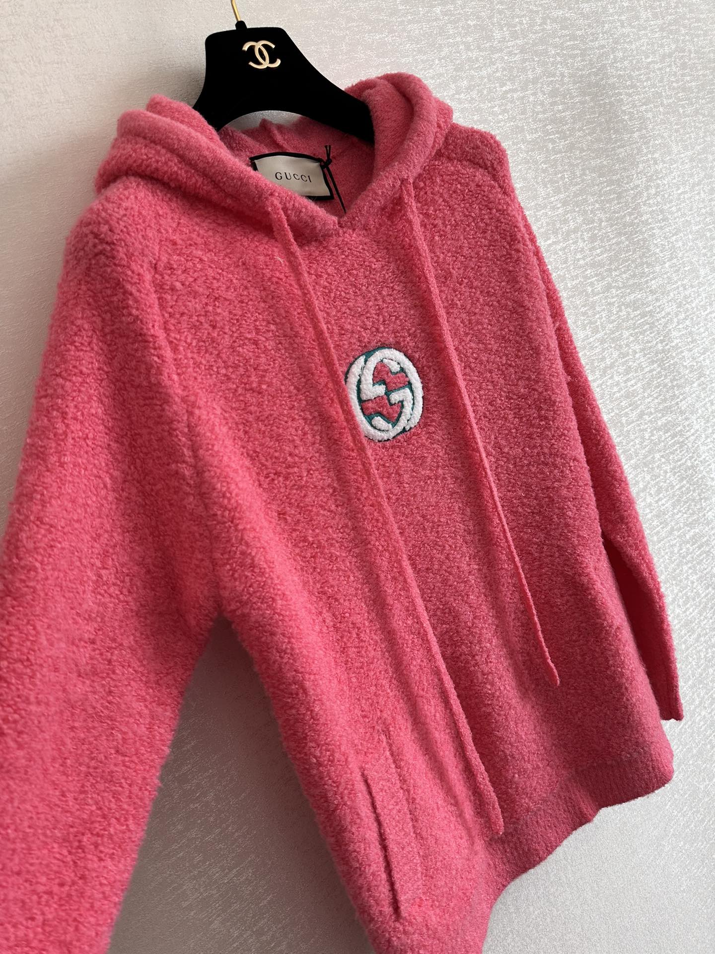 Gucci高仿服裝針織羊毛混紡套頭毛衣