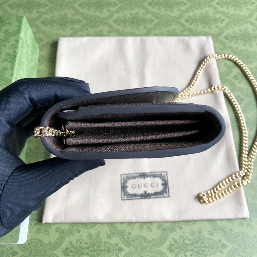 Gucci Blondie頂級原單錢包長款拉鏈銀包