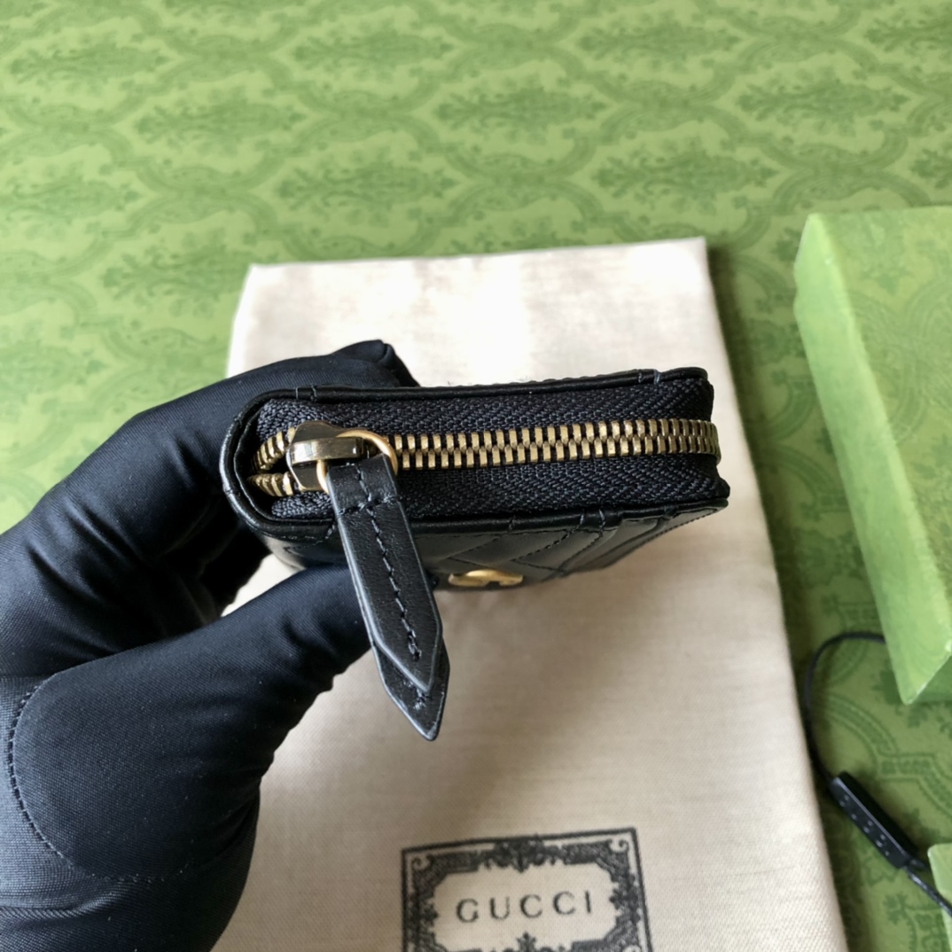 71772Gucci Aria 系列 頂級原廠皮 一比一復刻銀包零錢包