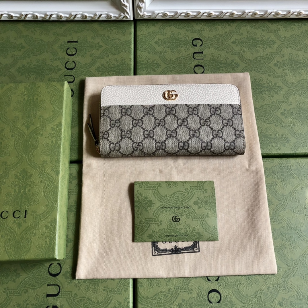 新款Ophidia系列經典設計長款銀包 卡片包 Gucci頂級A貨錢包