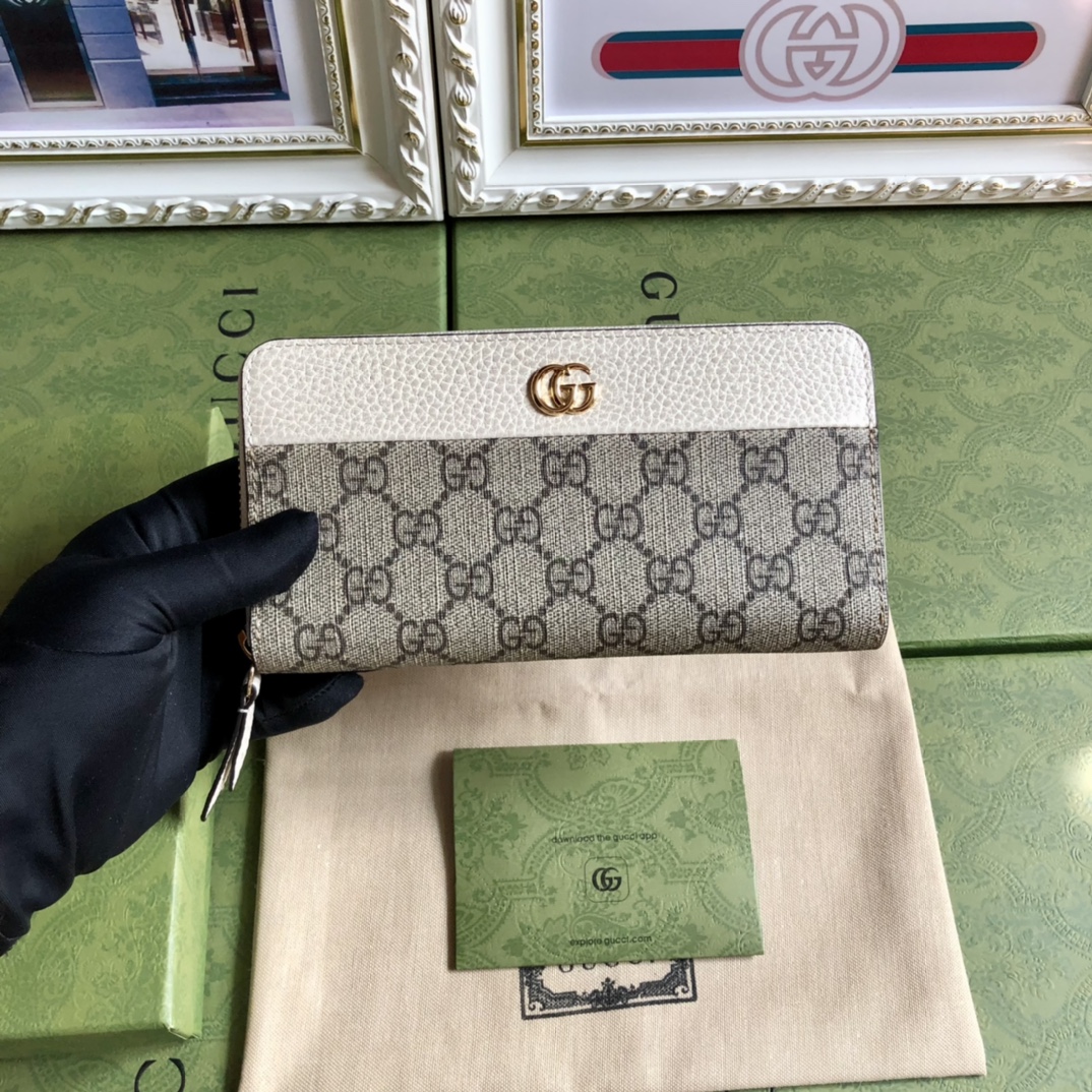 新款Ophidia系列經典設計長款銀包 卡片包 Gucci頂級A貨錢包
